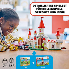 LEGO Super Mario Roys Kampf im Pilzpalast-Abenteuerset mit Nintendo-Charakteren, Geschenk für Mädchen, Jungen und Gamer ab 7 Jahren, 71435 Bausets. Besuchen Sie den LEGO-Store
