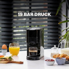 Espressor multicapsule Princess 4 în 1 – 1450 wați, capsule, păstăi, cafea măcinată, fără BPA, 249450, 01.249450.01.001, negru, argintiu