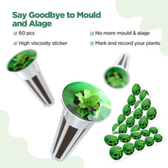 172-teiliges Pod-Grow-Set, Grow-Schwämme für Hydrokulturen