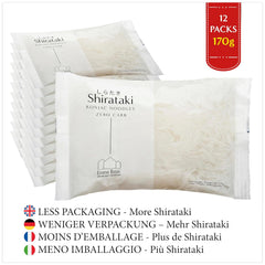 - Shirataki-Konjak-Nudeln 12x270g | Vegan | Glutenfrei