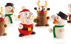 SILIKOMART Kit Rudolf Formen für Schokolade, Weihnachten, 5 Stück Kitchen Naty Shop