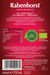 Rabenhorst Tomate ecologice, pachet de 6 (6 X 700 ml) Naty Shop