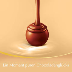 Lindt LINDOR Geschenkbox mit verschiedenen Pralinen, ca. 15 LINDOR-Trüffel, 4 Sorten (Milchschokolade, weiße Schokolade, dunkle Schokolade 60 % und Haselnuss), 187 g