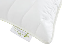 Badenia Trendline Eco Pillow Aerelle Blue 80 X 80 Cm, alb, certificat Oeko-Tex, produs în conformitate cu standardul de calitate german Perne standard Naty Shop