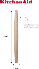 Sucitor conic din lemn de arțar, 51 cm, cu mânecă