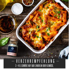 Ankerkraut Auflauf, für Gemüse-, Kartoffel- und Nudelauflauf, Gewürzsalz mit Pfeffer, Parsilie, Knoblauch, Karotte, 90 g im Korkenglas