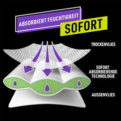 Pyjamahose Hearts, 9 saugfähige Nachthosen, 8 Jahre, 27Kg-43Kg Mutter und Kind Naty Shop
