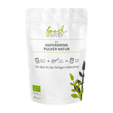 foodsetter Bio Haferdrink Pulver | 500g Beutel | Haferpulver | Instant-Haferpulver | Bio-Qualität | Vegan | Glutenfrei | Ohne Zuckerzusatz | 0,5 kg
