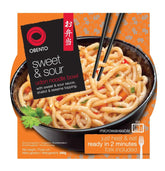 Süß-saure Udon-Schüssel, mikrowellenfertiges Gericht, 240 g