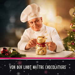 Lindt-Schokolade | HALLO Mini-Weihnachtsmann | 50g | 5 Mini Moși Moși (je 10g) aus feiner Vollmilchschokolade | Weihnachtliche Schokoladenfiguren für Groß und Klein