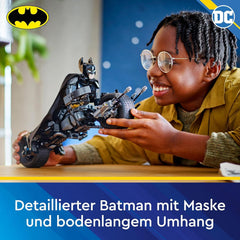 LEGO DC Batman: Batman-Bausteine mit Batpod, Superhelden-Filmspielzeug, Abenteuerspielset für Kinder, Geschenk für Jungen und Mädchen 76273 Bausets Besuchen Sie den LEGO-Store