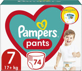 Pampers (klassische Version), Jungen-/Mädchenhose 7 74 Stück Mutter und Kind Naty Shop 7 (74 Stück)