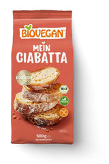Biovegan Mein Ciabatta Backmischung Mischung zum Backen und Kochen Naty Shop 9 kg (1er Pack)
