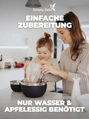 Simply Keto Lower Carb* Bagel-Backmischung für Low Carb* und ketogene Diät – laktose- und glutenfrei – 335 Gramm Naty Shop Kitchen