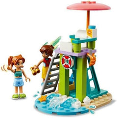 LEGO Friends Rettungsschwimmer-Aussichtsturm mit Jetskis, Kinderspielzeug, Geschenkidee für Mädchen und Jungen ab 5 Jahren mit 2 Figuren und einem Delphin, Jetski-Spielzeug 42623 Bausets Besuchen Sie den LEGO-Store
