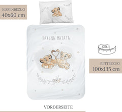 Kinderbettwäsche, Simba, Bettwäsche des König der Löwen – Kinder Naty Shop