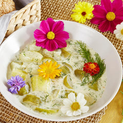 Essbare Blumen Samen Set : Delikatess Blumen Blumensamen Set mit 6 Sorten Blumen Saatgut – Essbare Blumen Samen – Essbare Blumen für Torte – Essbare Blüten Tortendeko – Blumen Essbar von OwnGrown