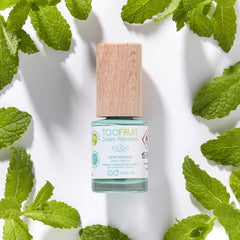 TOOFRUIT Kids Mint Nagellack – auf Wasserbasis, entfernbar, lösungsmittelfrei, ungiftig und sicher, 100 % vegan, 10 ml