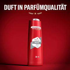 Old Spice Original 3-In-1 Gel de duș și șampon pentru bărbați, 400ml Duș și baie Naty Shop