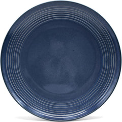 Set de veselă combinat vintage ECHTWERK „Alicia” cu 16 piese Design modern pentru 4 persoane, set elegant de veselă din gresie albastru închis cu 4 farfurii, 4 farfurii laterale, 4 boluri, 4 cești de ceai