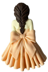Decoratiune comestibila din zahar, Beautiful Lady Decoratiuni din Pasta de Zahar Nati Shop