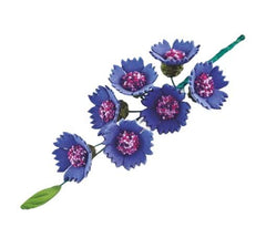 Decoratiune comestibila din zahar,Crenguta Albastrele Nati Shop