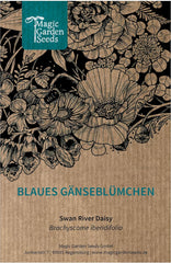 Blaues Gänseblümchen (Brachyscome iberidifolia) ca. 500 Samen der einjährigen Balkonblume, langblühende Topfpflanze, Sommerblume
