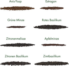 Cocktail Kräuter Samen Set Von Owngrown - 8 Sorten Samen Für Frische Kräuter Pflanzen Auf Fensterbank, Balkon Oder Im Garten - Zitronenmelisse, Basilikum, Estragon, Minze Und Mehr