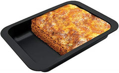 Zenker 7502 Lasagne- und Auflaufform 32,5 x 25 cm, Sonderländer, Schwarz Formen und Backbleche Naty Shop