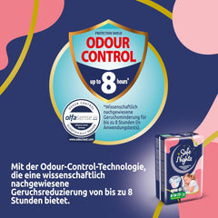 Safe Nights Girl, saugfähige Nachtwäsche für Mädchen von 8–16 Jahren (30–50 kg), 14er-Pack