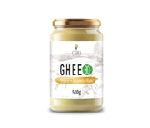 Cibo Bio Ghee 500g – Milch aus Parma und Reggio Emilia – Hergestellt in Italien – Weidekühe – Rauchpunkt 250°C – Aus Zentrifugensahne