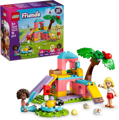 LEGO Friends Meerschweinchen-Spielplatz, Bau- und Rollenspielset mit 2 Minifiguren und 2 Tieren, Spielzeug für Mädchen ab 5 Jahren, Tierset 42640, Bausätze. Besuche den LEGO-Store. Standardtitel