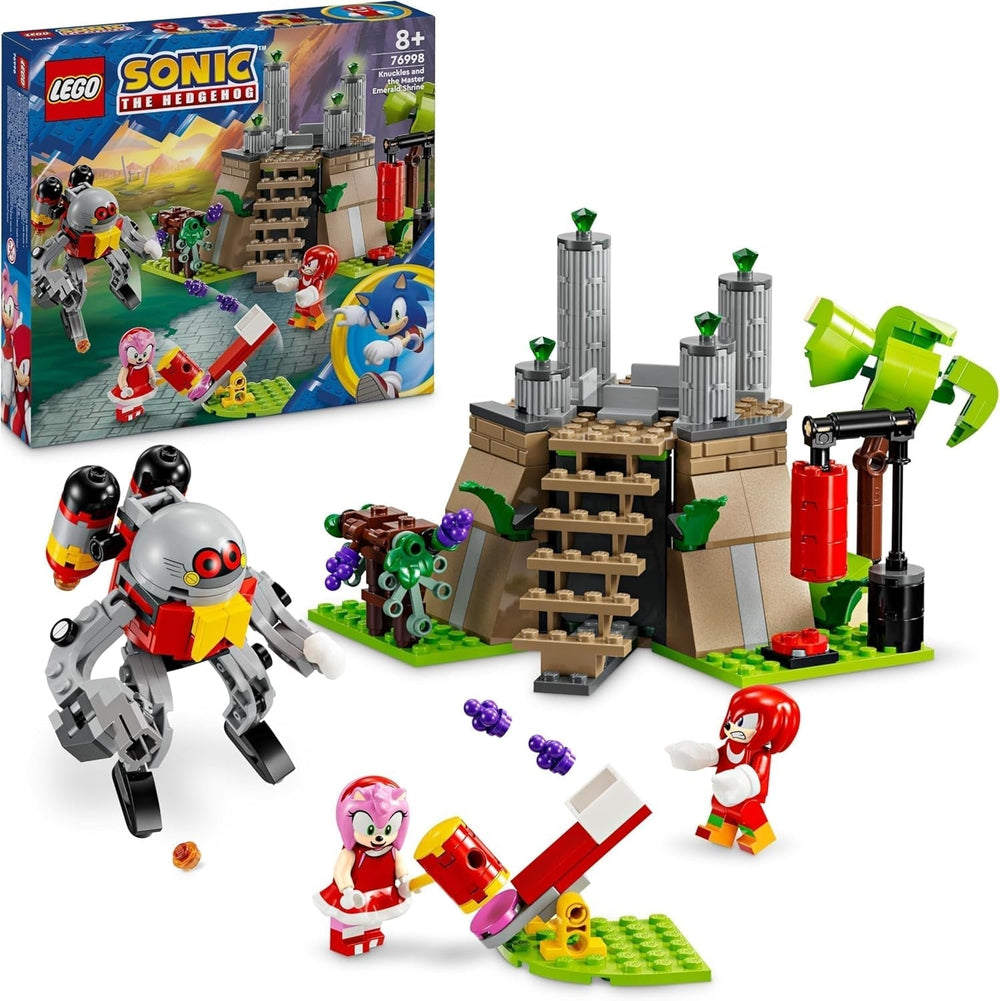 LEGO Sonic the Hedgehog Knuckles And The Shrine Of Master Emerald Sammelspielzeug Gamer Geschenk Abenteuer-Bauset für Jungen und Mädchen ab 8 Jahren 76998 Bausets Besuche den LEGO-Store Standardtitel