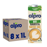 Alpro Bio Barista Haferdrink – 8 x 1 l