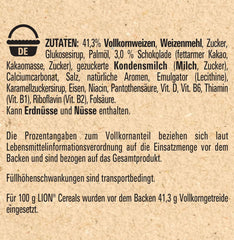 Cerealien (+20 %), Schokoladen-Karamell-Müsli und 41 % Vollkorn, Frühstücksflocken mit Vitaminen und Mineralien, 2er-Pack (1 x 480 g)
