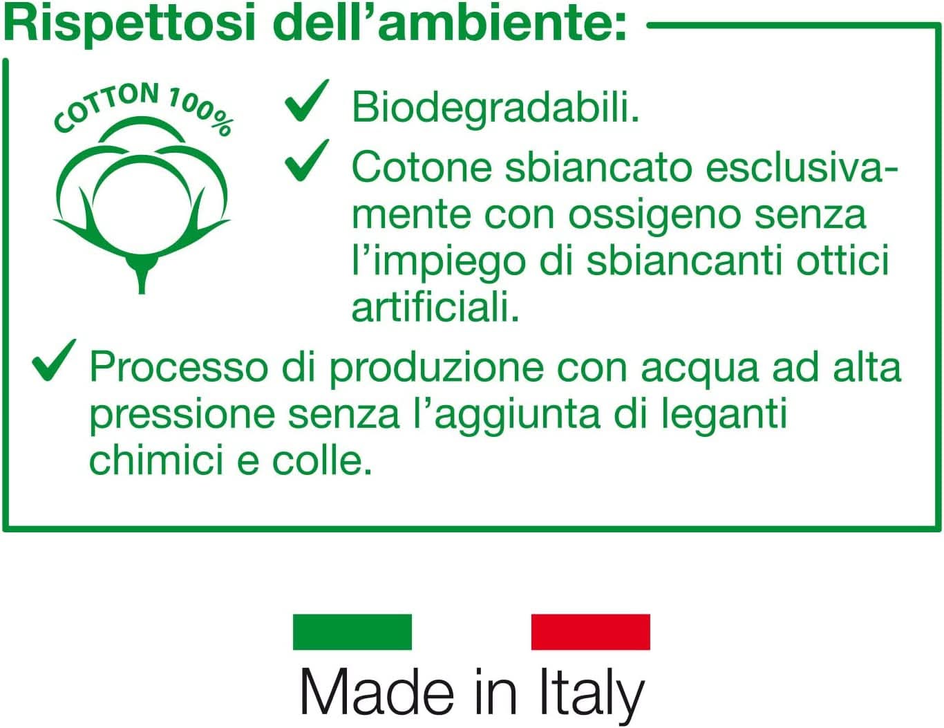 Lenjerie de igienă GOLD BABY, Pachet de 15, Copii, 100% Bumbac Hidrofil, 40 x 80 cm, Hipoalergenic și Biodegradabil, Testat Dermatologic, Fabricat în Italia Servetele Umede Bebelusi Naty Shop