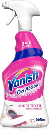 Vanish Oxi Action Multi – Textil-Fleckenentferner-Spray – 660 ml – Textilwaschmittel für Teppiche und Polster – gegen Schmutz und Uringeruch Naty Shop