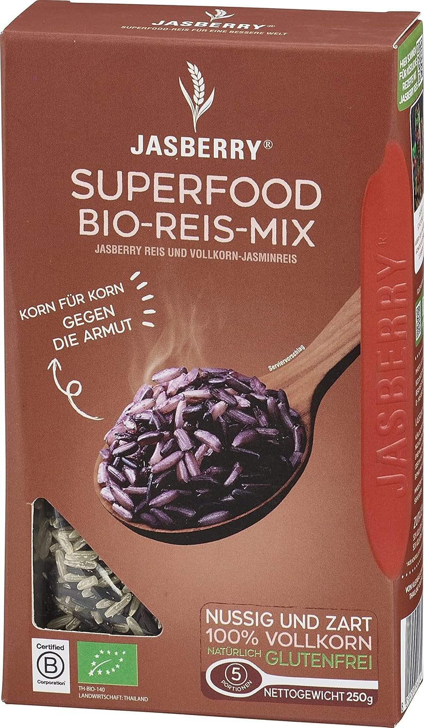 Superfood Bio-Vollreis 250g – Gemischte Variante
