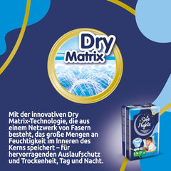 Safe Nights Boy, Nachthosen für 8–16 Jahre (30–50 kg), 84 Stück