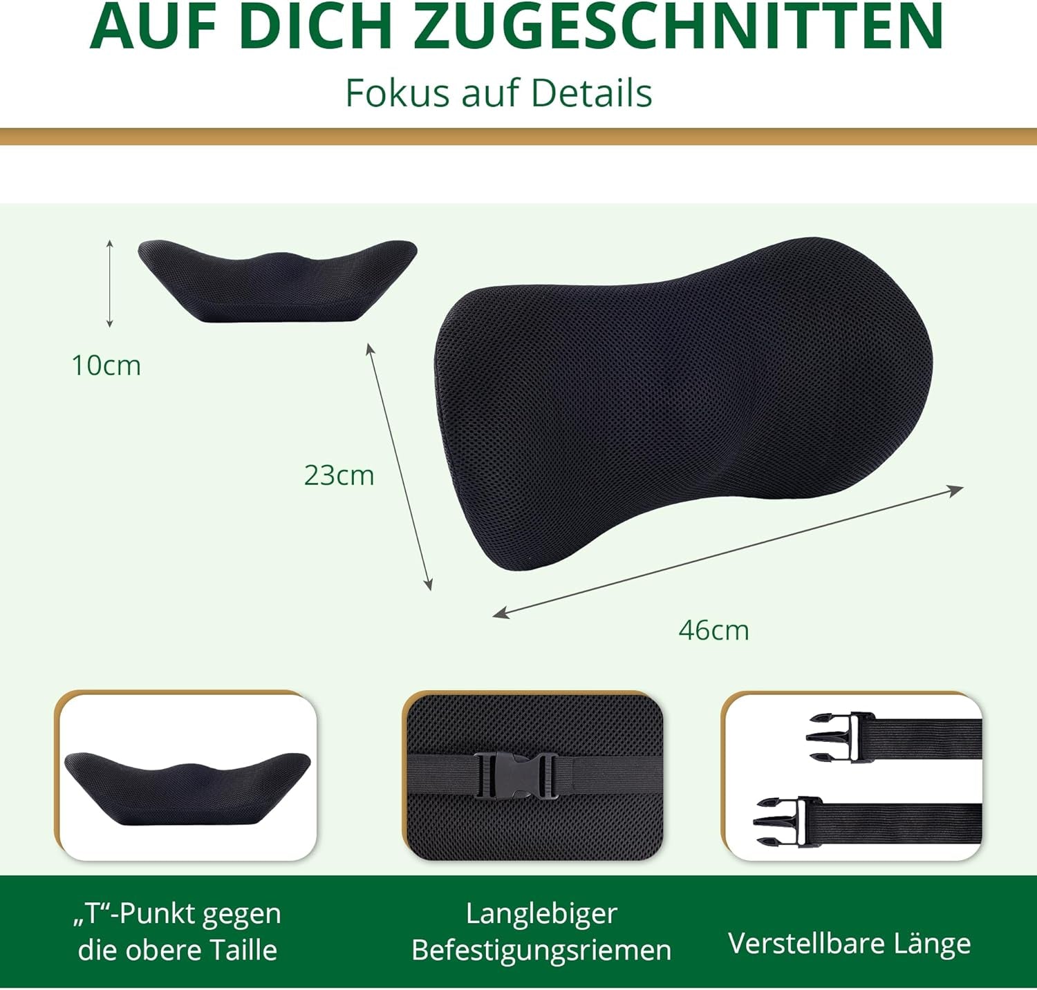 Pernă lombară Pernă de suport lombar din spumă cu memorie de cărbune Pernă pentru spătarul mașinii Pernă ergonomică de suport lombar Pernă pentru spătarul scaunului Pernă pentru scaune de birou, scaune de calculator, canapele, scaune auto Perne lombare Naty Shop