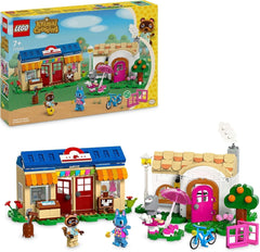 LEGO Animal Crossing Nook's Shop und Sophie's House Set, kreatives Spielzeug für Kinder mit 2 Minifiguren aus der Videospielserie, Geschenk für Mädchen und Jungen ab 7 Jahren 77050 Bausets Besuche den LEGO-Store Single