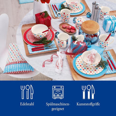 Villeroy & Boch - Spielen! Red Roses Besteckset 30-teilig Kitchen Naty Shop