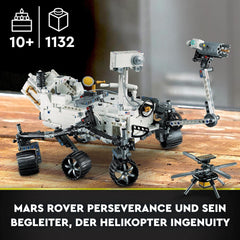 LEGO Weltraumspielzeugset 42158 Technic NASA Mars Rover Perserverance mit AR-App, wissenschaftliches Bauspielzeug für Mädchen und Jungen 10+ Bausätze Besuchen Sie den LEGO-Store