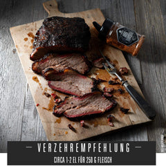 Ankerkraut Beef Booster, Rub Brisket and Steak Gewürze, Gewürzmischung für Fleisch, 230g im Streuer