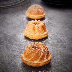 Birkmann, Contoura, Gugelhupfblech Violett, Backform Aus Aluguss, Mit Antihaftbeschichtung Und Rezept, 887077 Formen und Bleche zum Backen Naty Shop