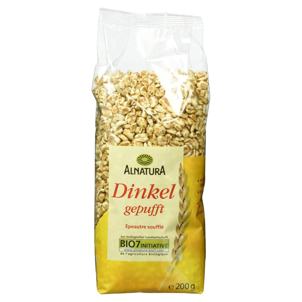 Bio Dinkel Gepuft, 200G Getreide Naty Shop 200 G (1Er Pack)