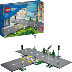 LEGO City Straßenkreuzung mit Ampel Bauset mit im Dunkeln leuchtenden Steinen 60304 Bausets Besuchen Sie den LEGO-Store Single