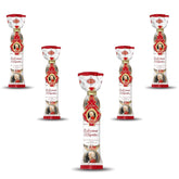 Reber Mozartkugeln – 5 Tüten mit je 5 Süßigkeiten in der Weihnachtsedition – Authentische Reber Mozartkugeln, hergestellt aus dunkler Schokolade, Marzipan und Nougat