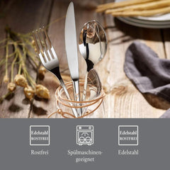 Vivo von Villeroy & Boch – New Fresh Basic Besteckset 24-teilig für 6 Personen Kitchen Naty Shop