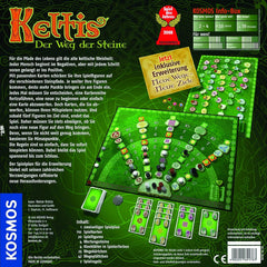 KOSMOS 691783 Keltis-Spiel inklusive Keltis-Erweiterung, klassisches Brettspiel, Familienspiel für 2–4 Spieler ab 10 Jahren, Gesellschaftsspiel für Kinder und Erwachsene, Spiel des Jahres 2008